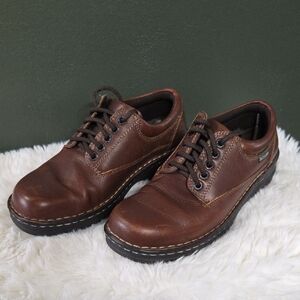 Eastland Women's Dark Brown Leather Oxfords